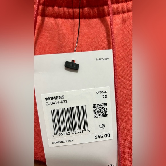 Nike NWT sz 2X Standard Mid Rise Fleece Pants - Picture 3 of 4